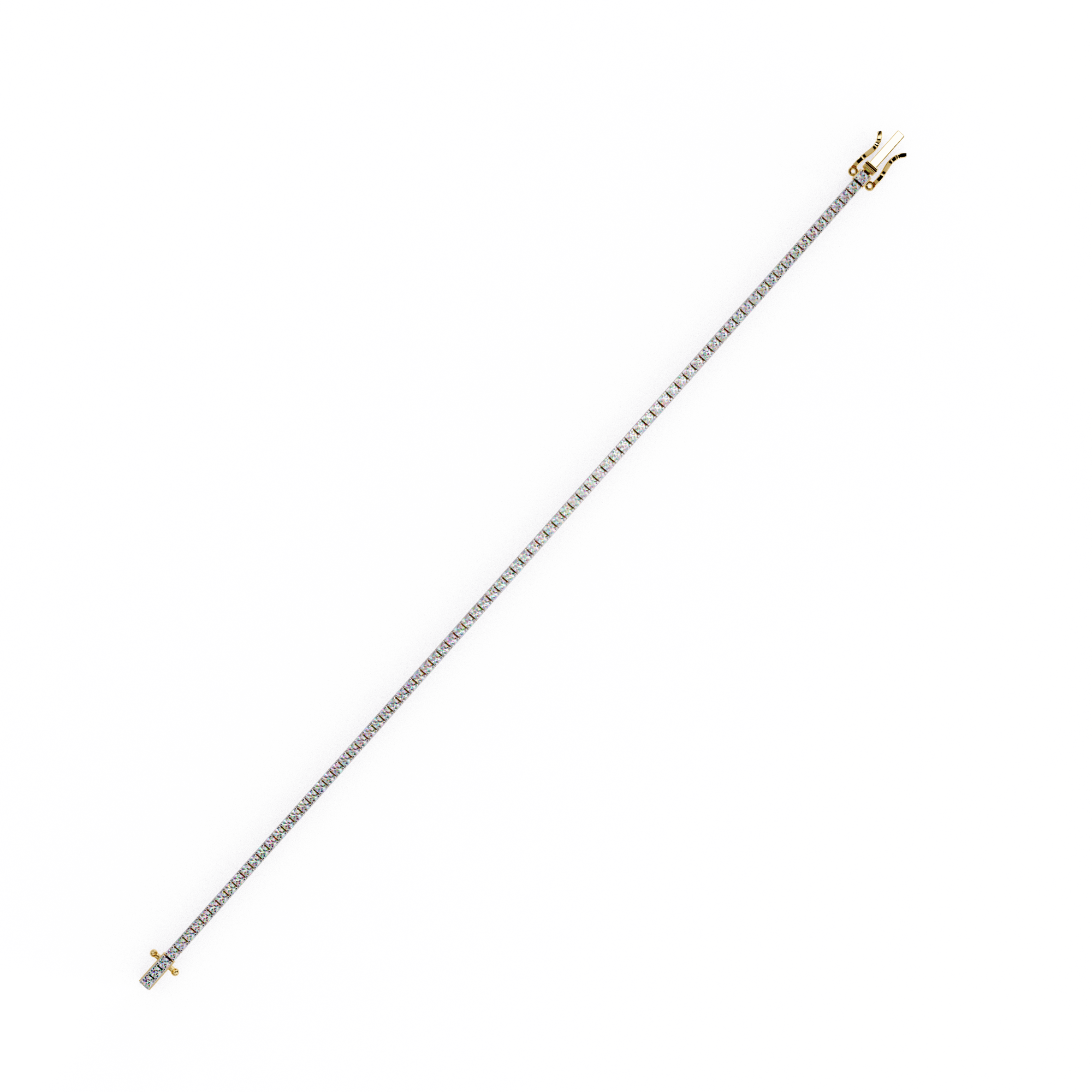 Rivière Grand Diamond Bracelet in 10k–18k Gold