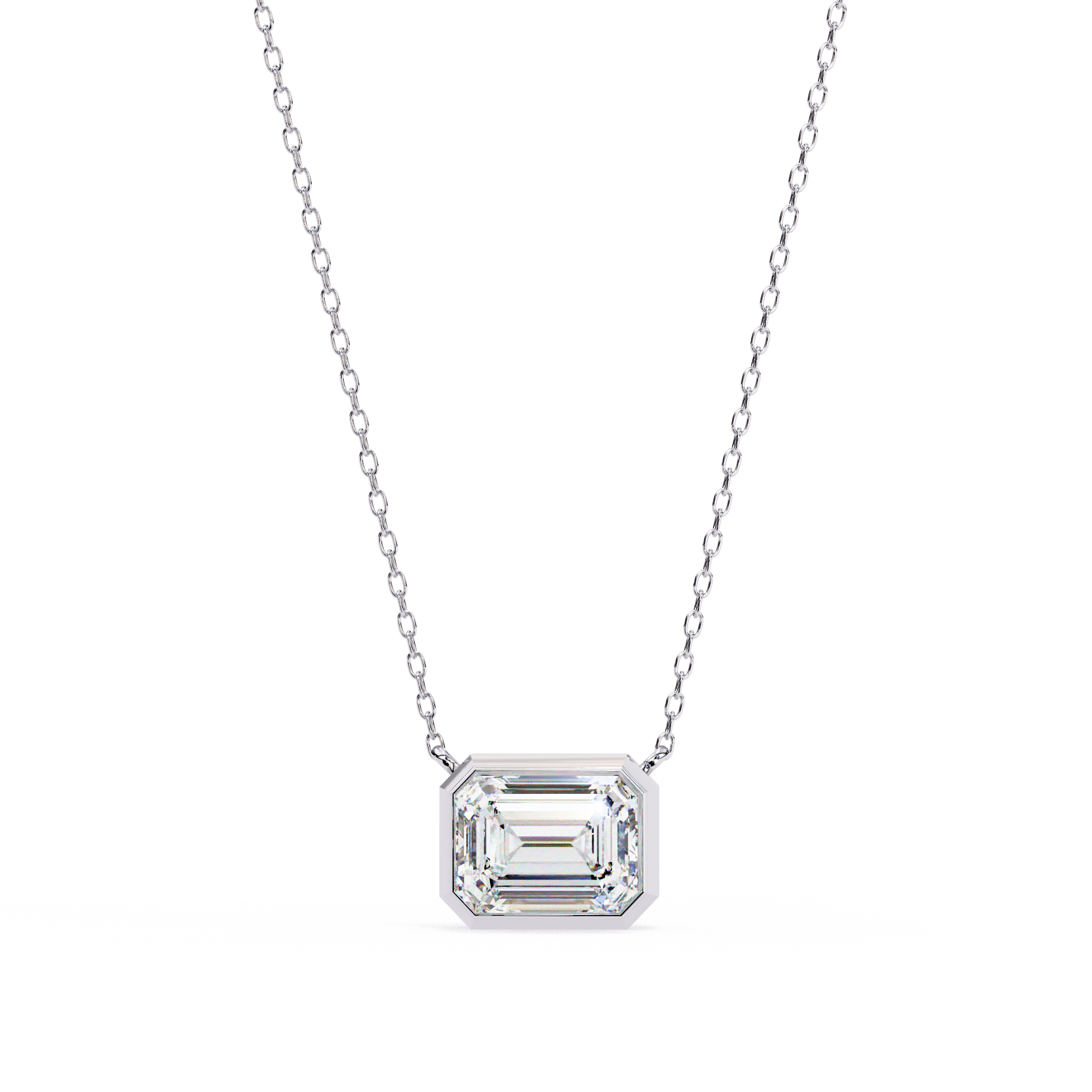 Grand Pavé Drop Pendant