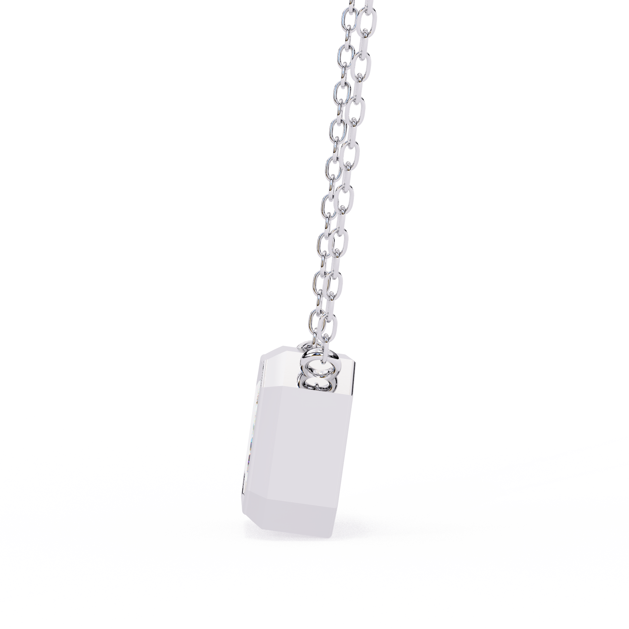 Grand Pavé Drop Pendant