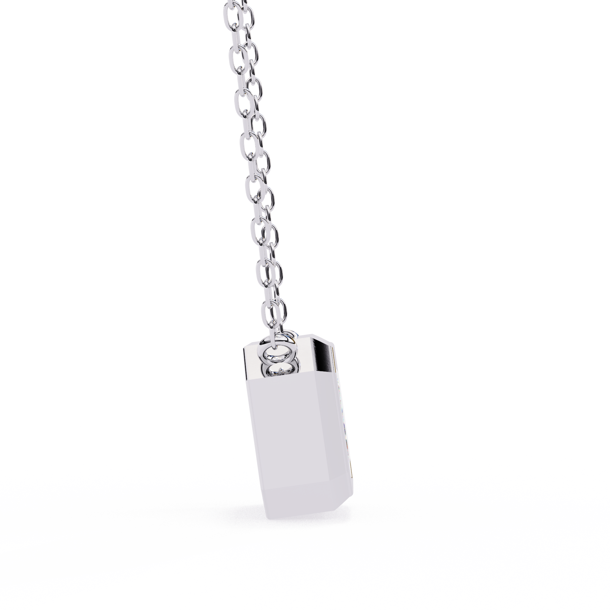 Grand Pavé Drop Pendant