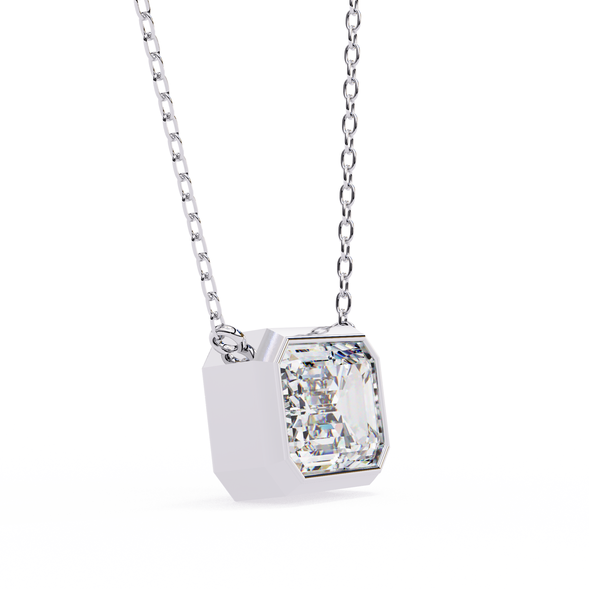 Grand Pavé Drop Pendant