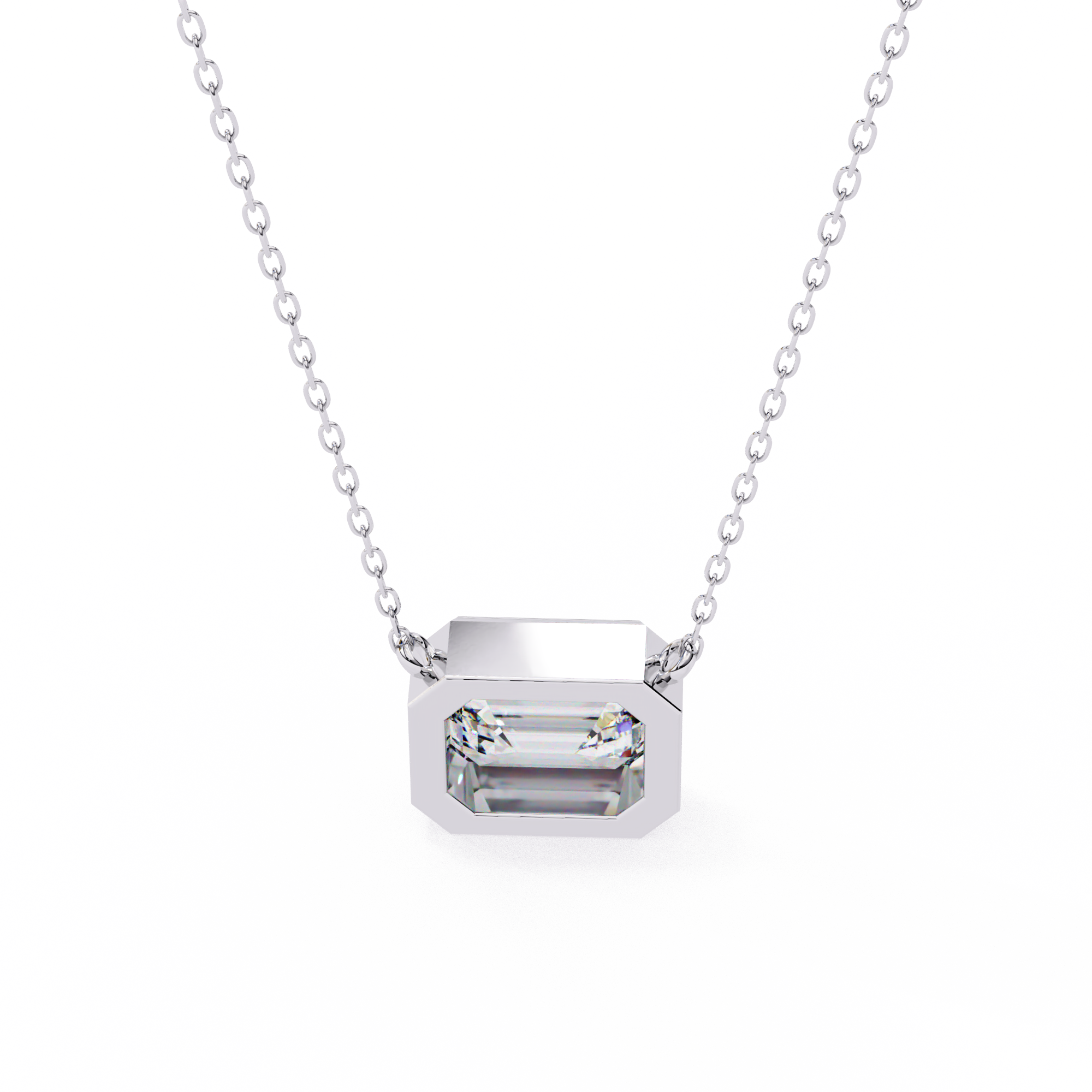 Grand Pavé Drop Pendant