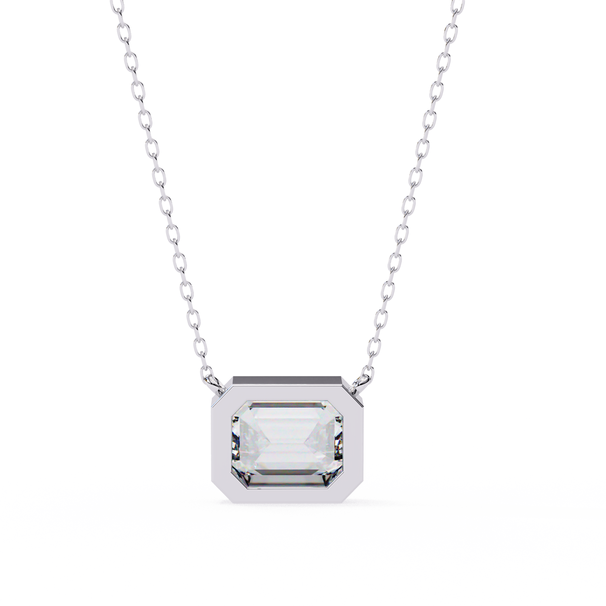 Grand Pavé Drop Pendant