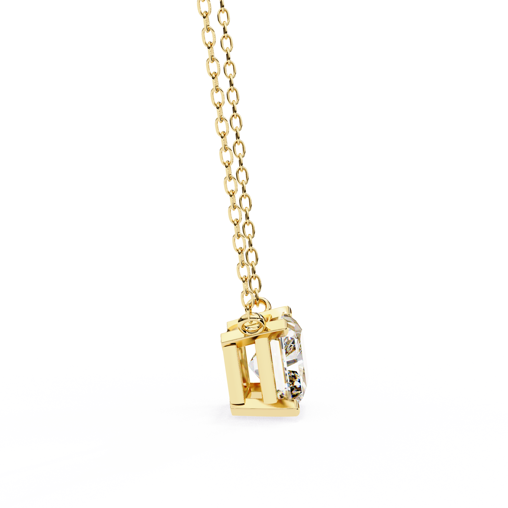 Petite Cross Diamond Pendant