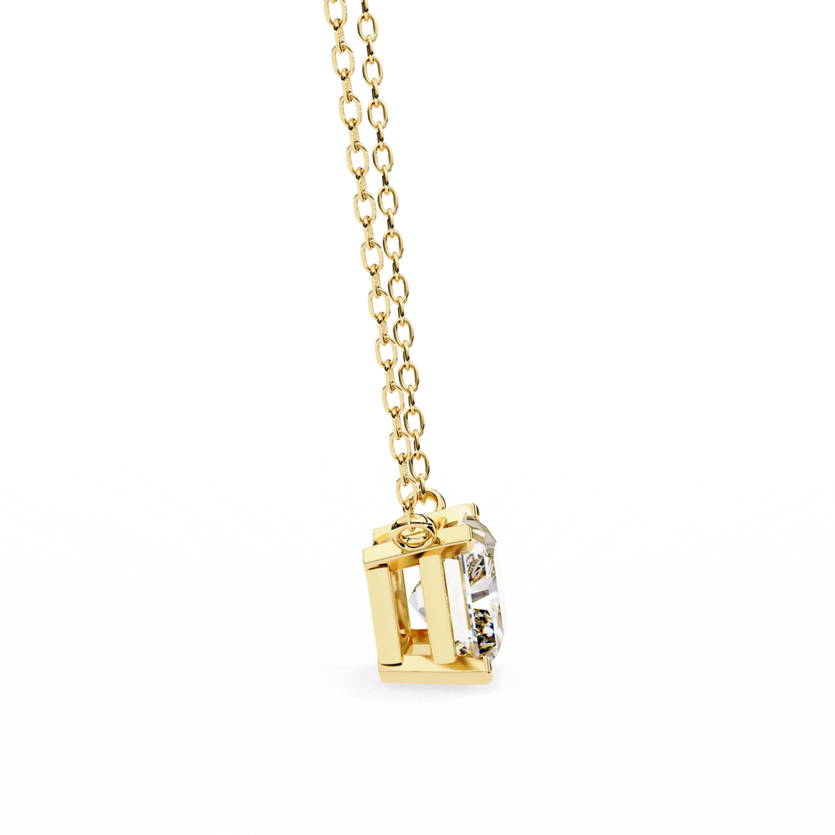 Petite Cross Diamond Pendant