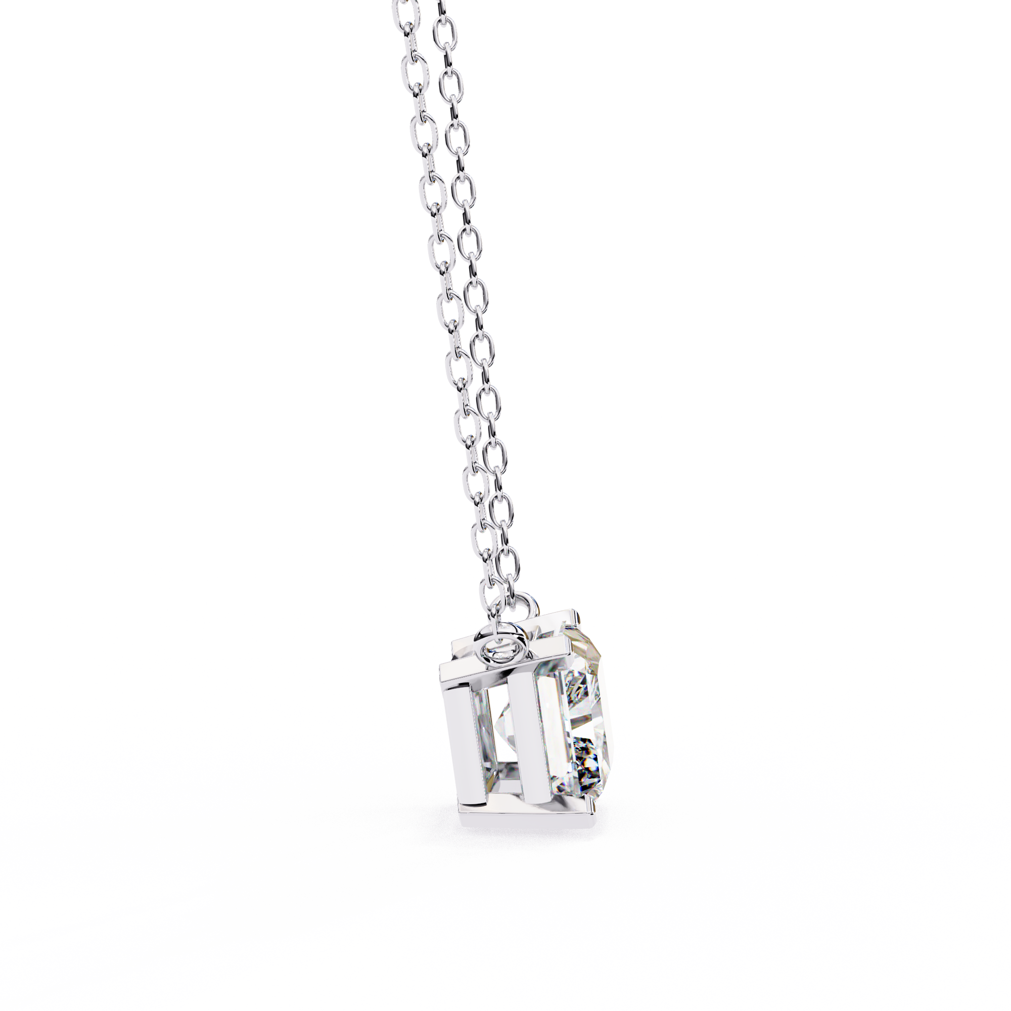 Petite Cross Diamond Pendant