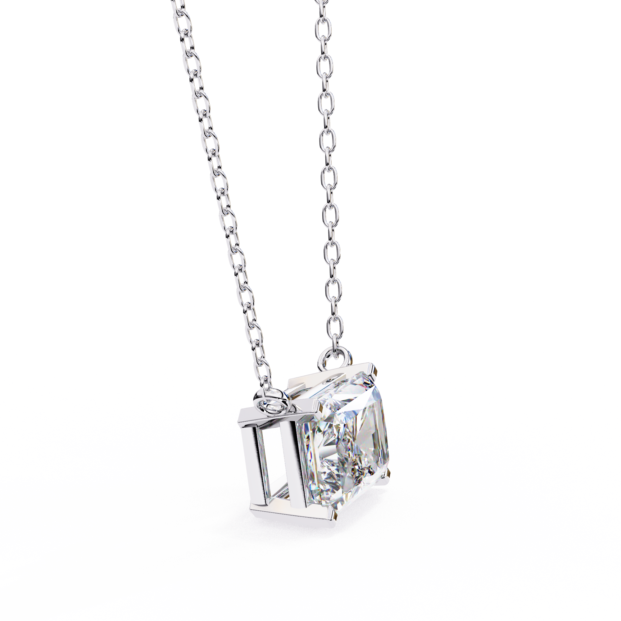 Petite Cross Diamond Pendant