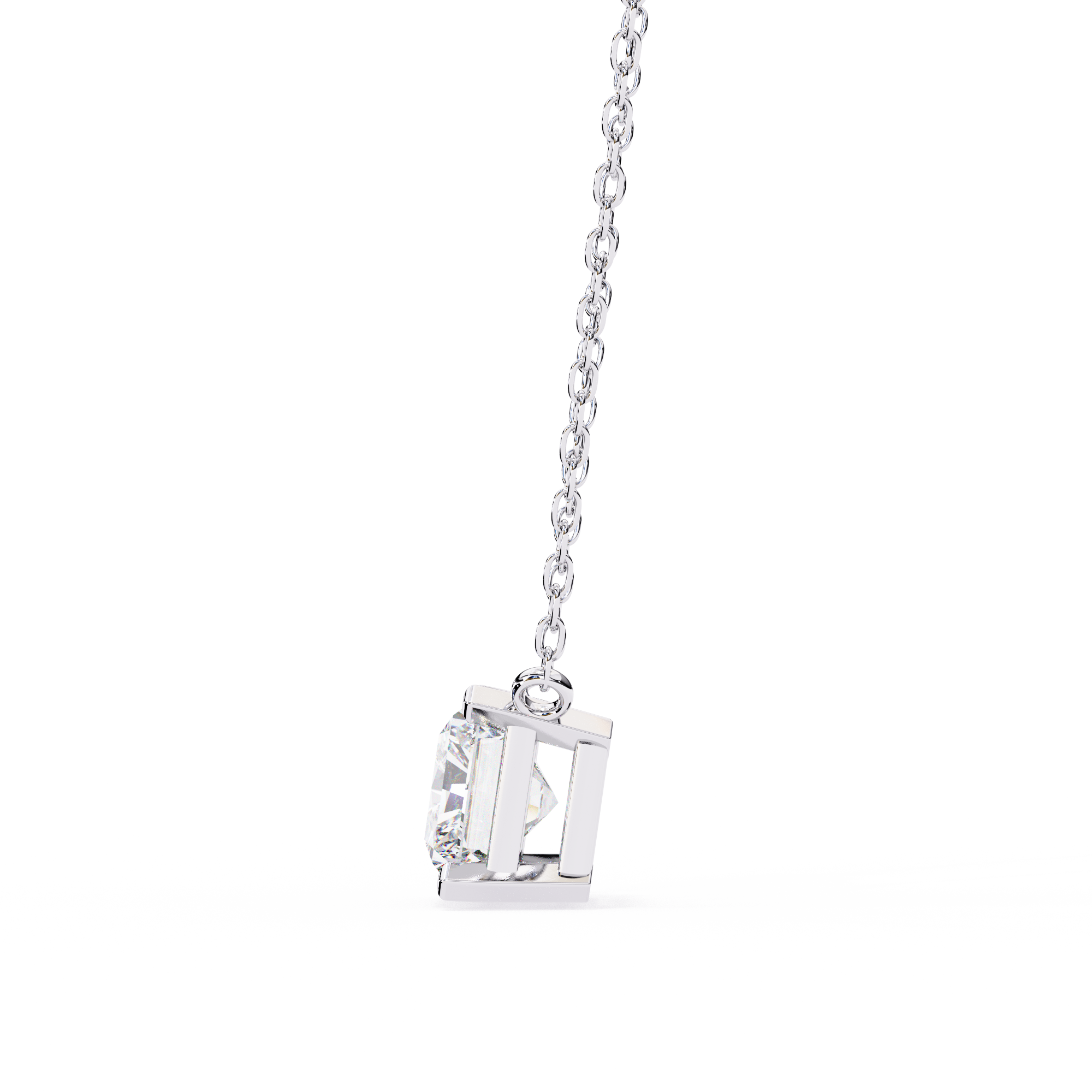 Petite Cross Diamond Pendant