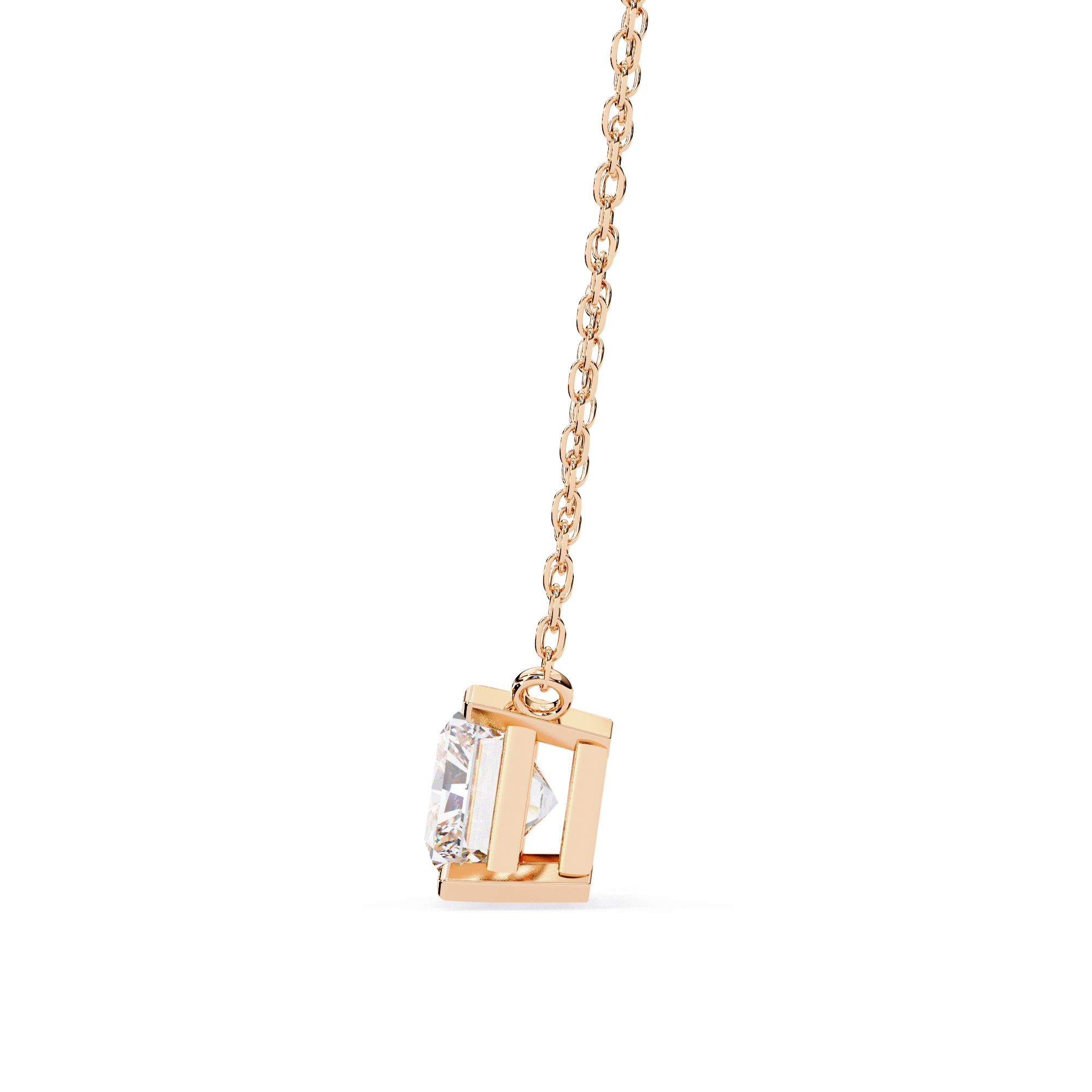 Petite Cross Diamond Pendant