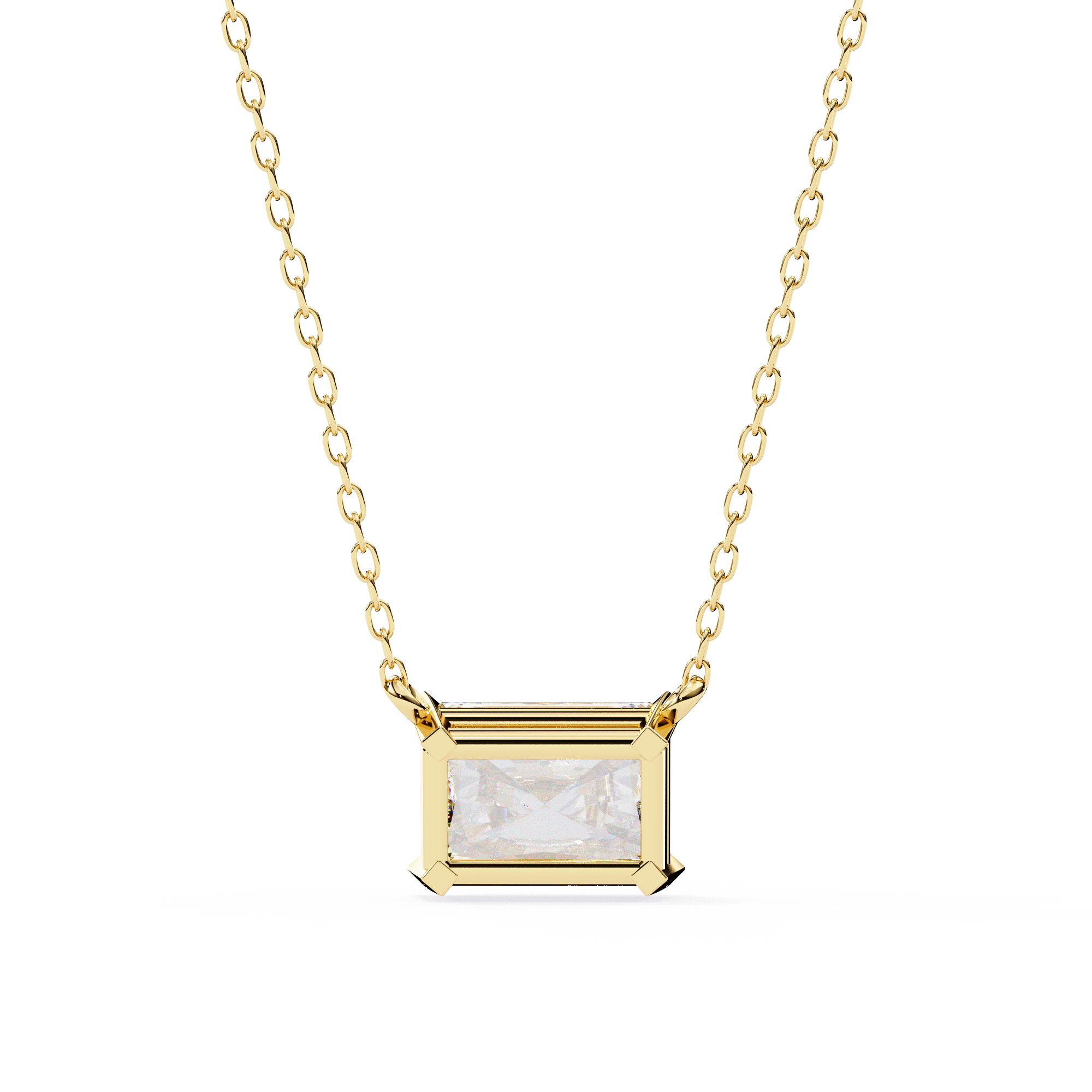 Petite Cross Diamond Pendant