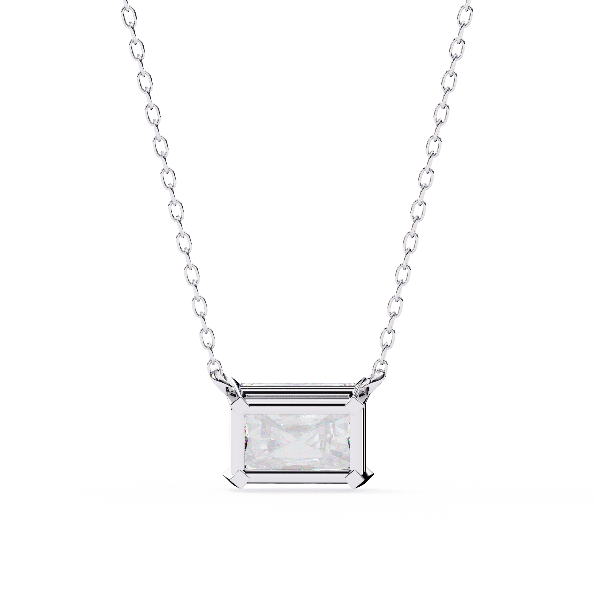Petite Cross Diamond Pendant
