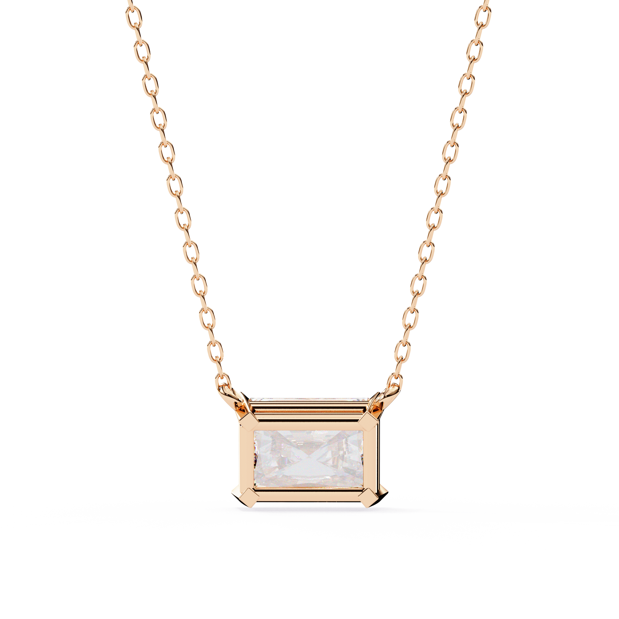 Petite Cross Diamond Pendant
