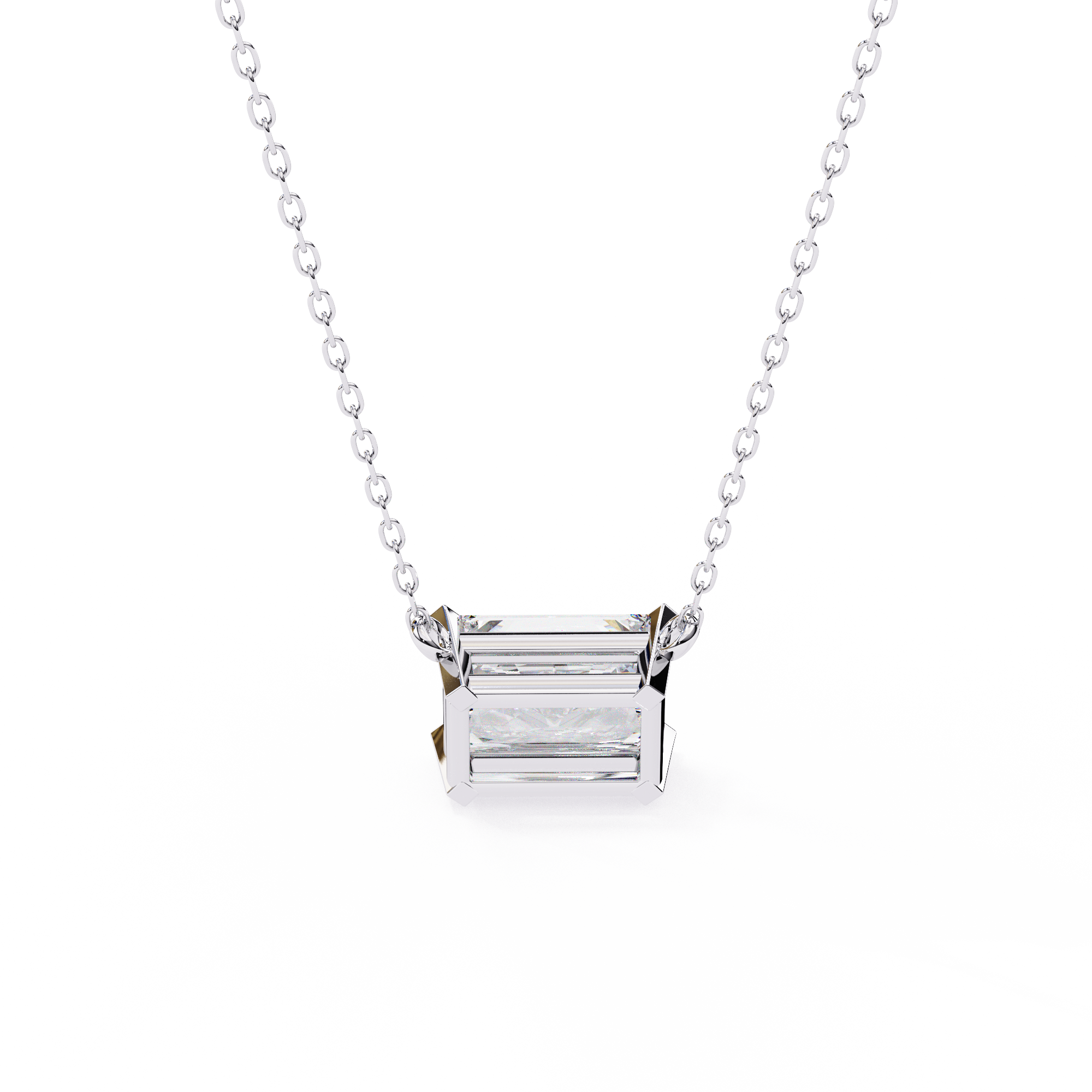 Petite Cross Diamond Pendant