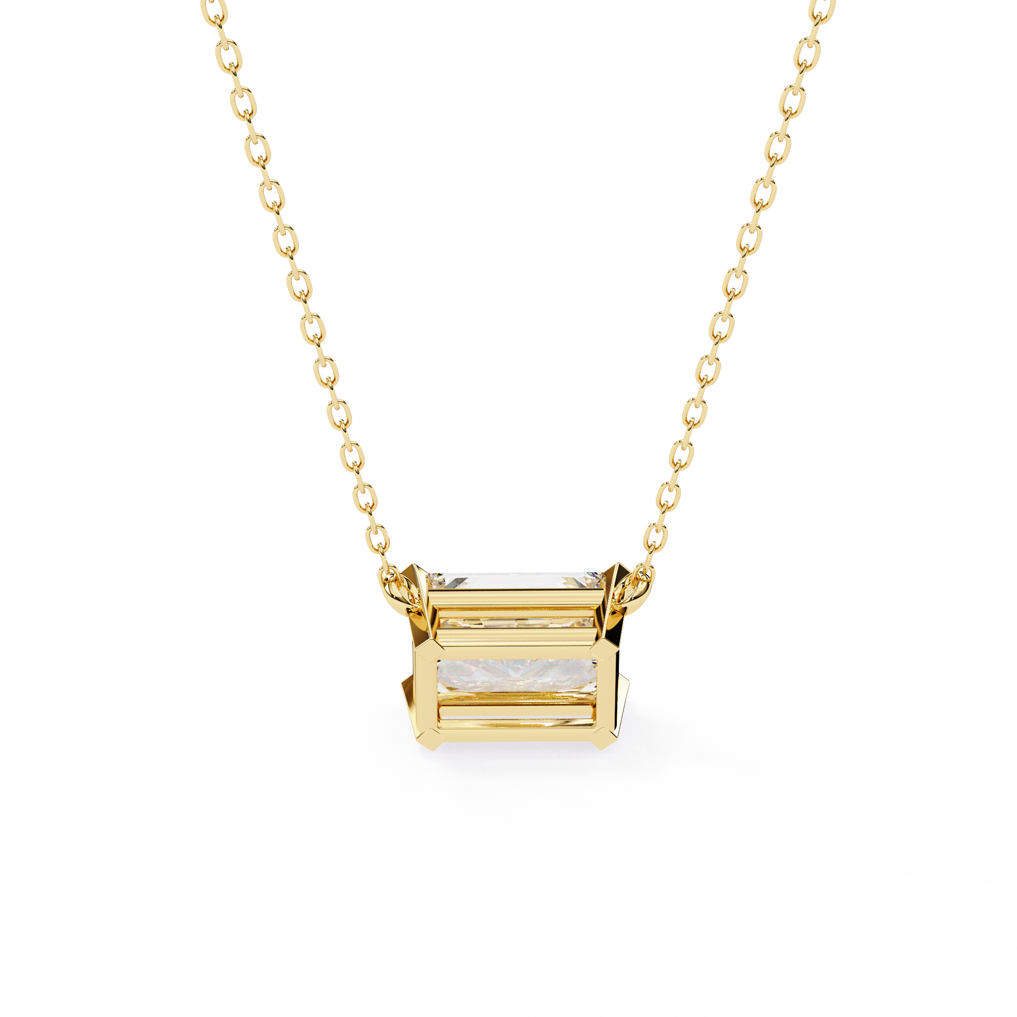 Petite Cross Diamond Pendant