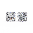 Brilliance Channel-Set Diamond Stud Earrings — 10k–18k Gold