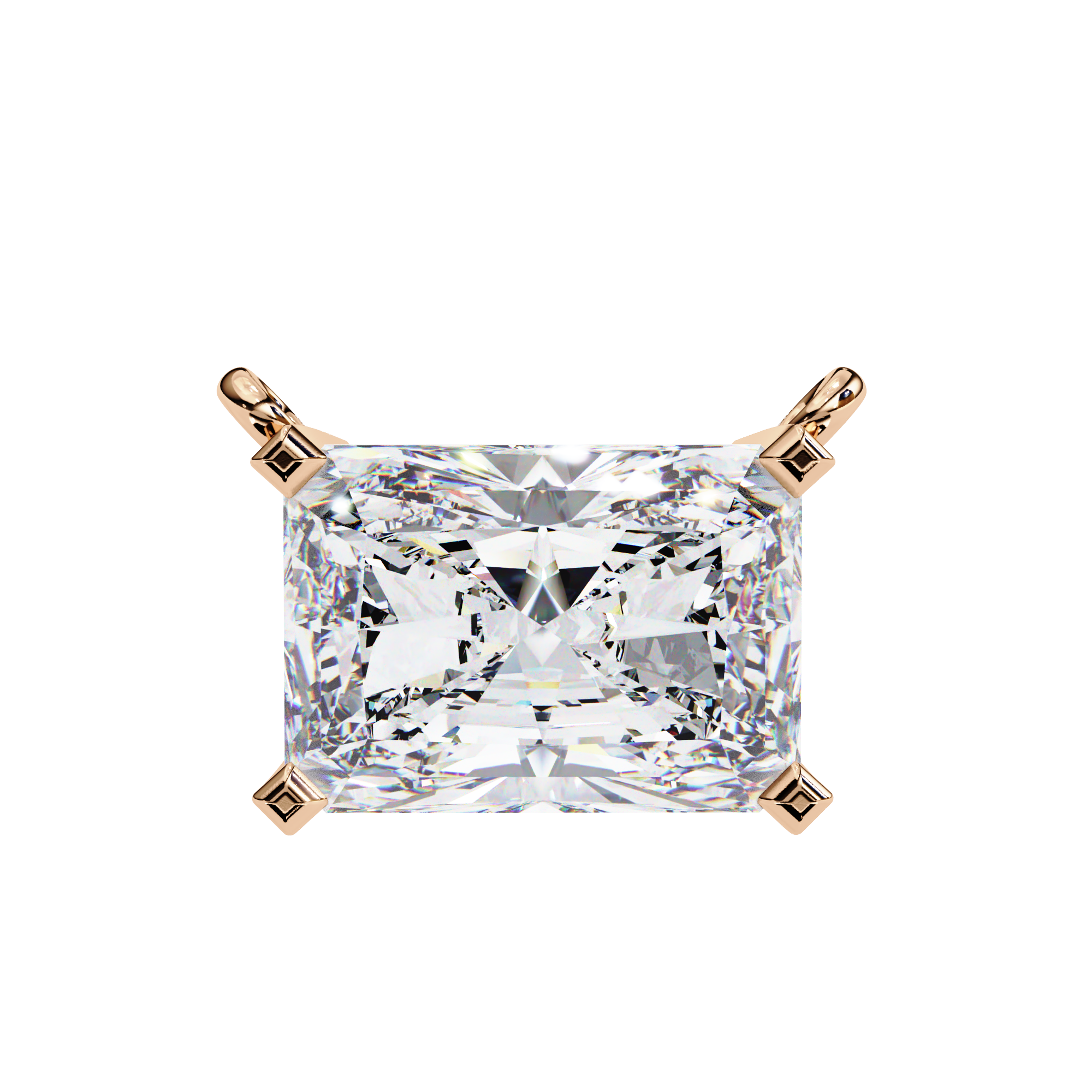 Petite Cross Diamond Pendant