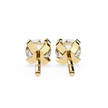 Brilliance Channel-Set Diamond Stud Earrings — 10k–18k Gold