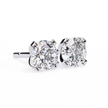 Brilliance Channel-Set Diamond Stud Earrings — 10k–18k Gold
