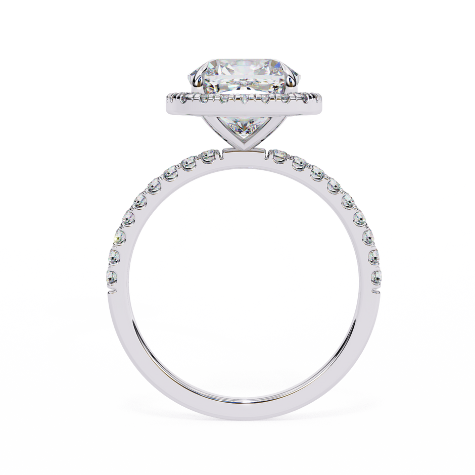 Round Brilliant Diamond Solitaire Ring in 10k–18k Gold