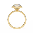 Round Brilliant Diamond Solitaire Ring in 10k–18k Gold