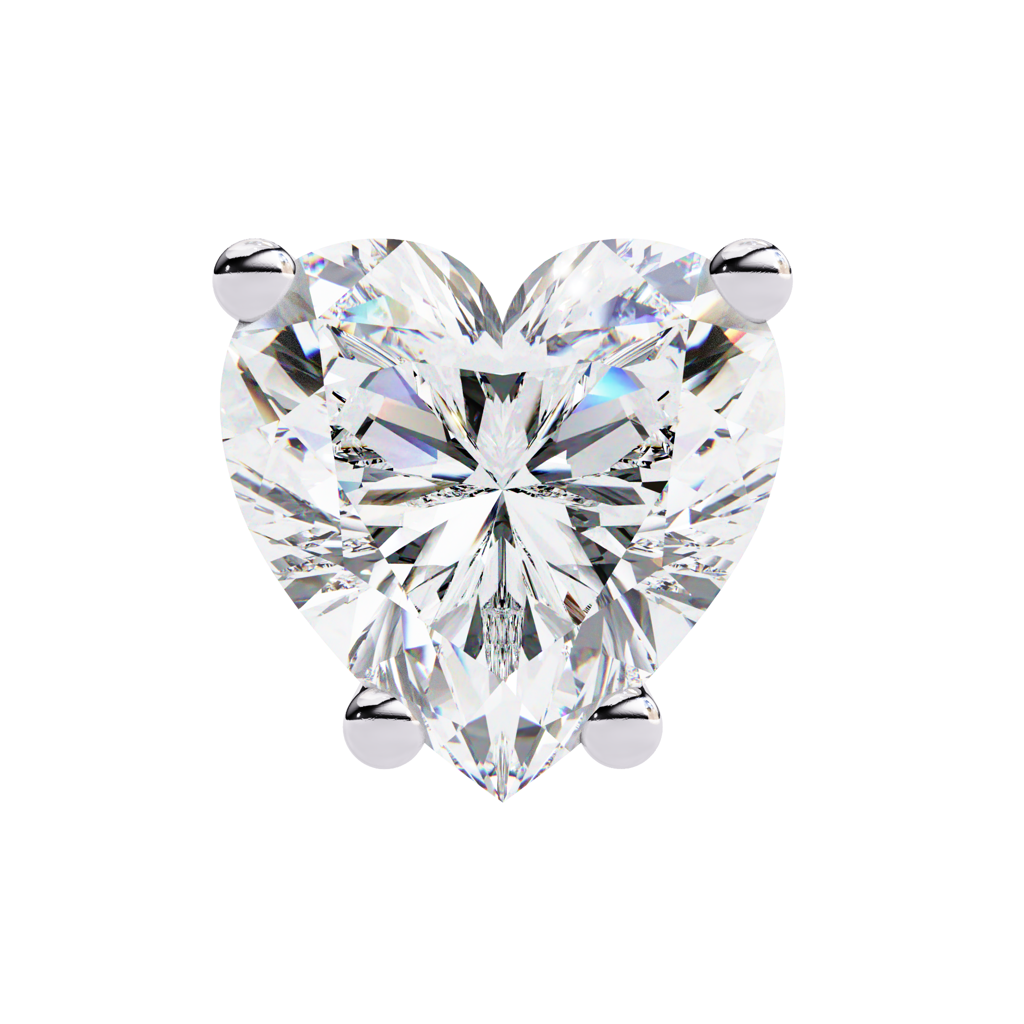 Lumina Star Pavé Diamond Stud Earrings — 10k–18k Gold