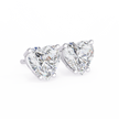 Lumina Star Pavé Diamond Stud Earrings — 10k–18k Gold