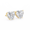 Lumina Star Pavé Diamond Stud Earrings — 10k–18k Gold