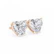Lumina Star Pavé Diamond Stud Earrings — 10k–18k Gold