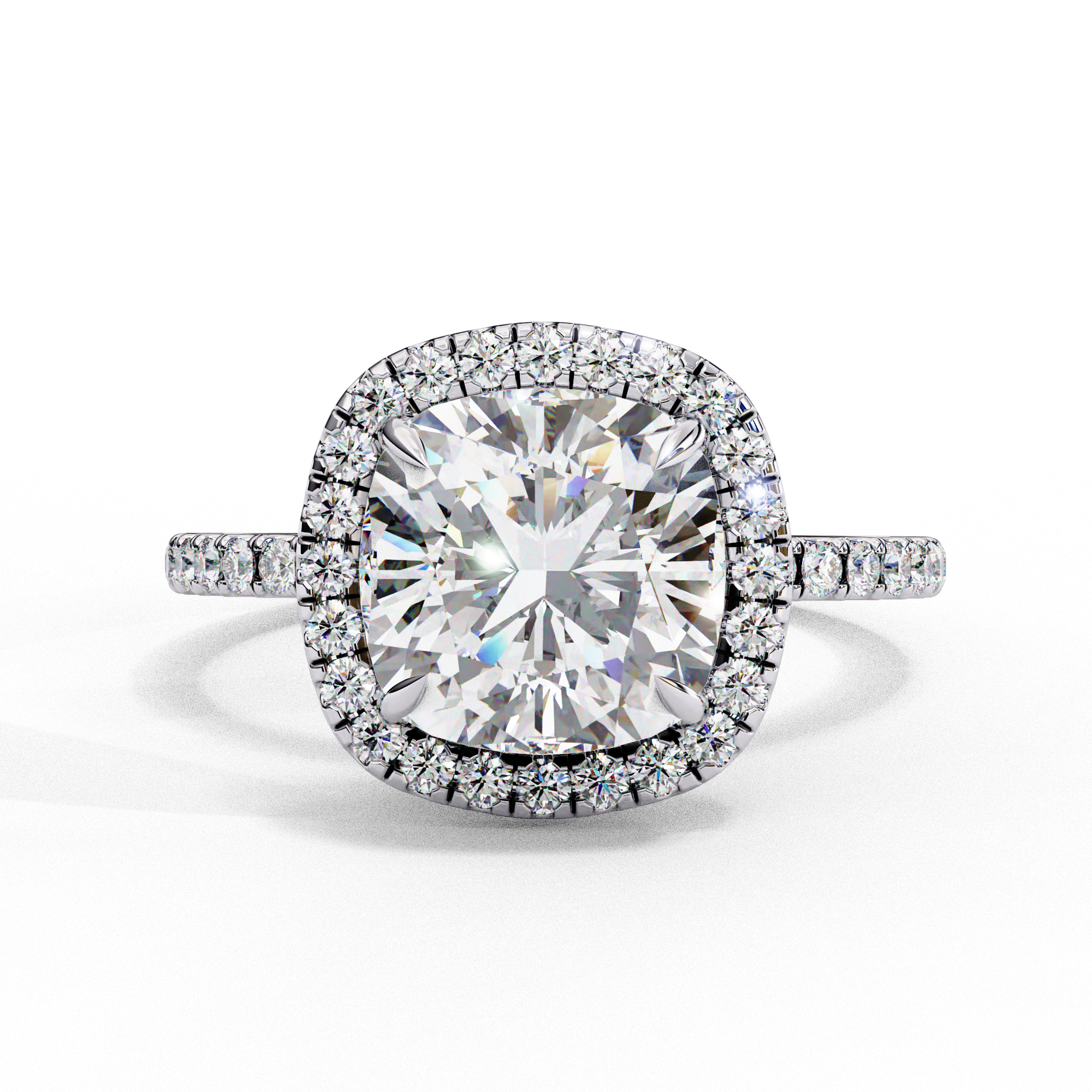 Round Brilliant Diamond Solitaire Ring in 10k–18k Gold