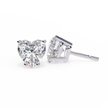 Lumina Star Pavé Diamond Stud Earrings — 10k–18k Gold