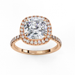 Round Brilliant Diamond Solitaire Ring in 10k–18k Gold