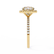 Round Brilliant Diamond Solitaire Ring in 10k–18k Gold