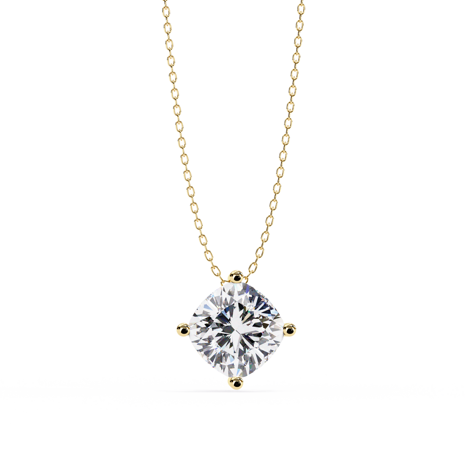 Elongated Pavé Bar Pendant