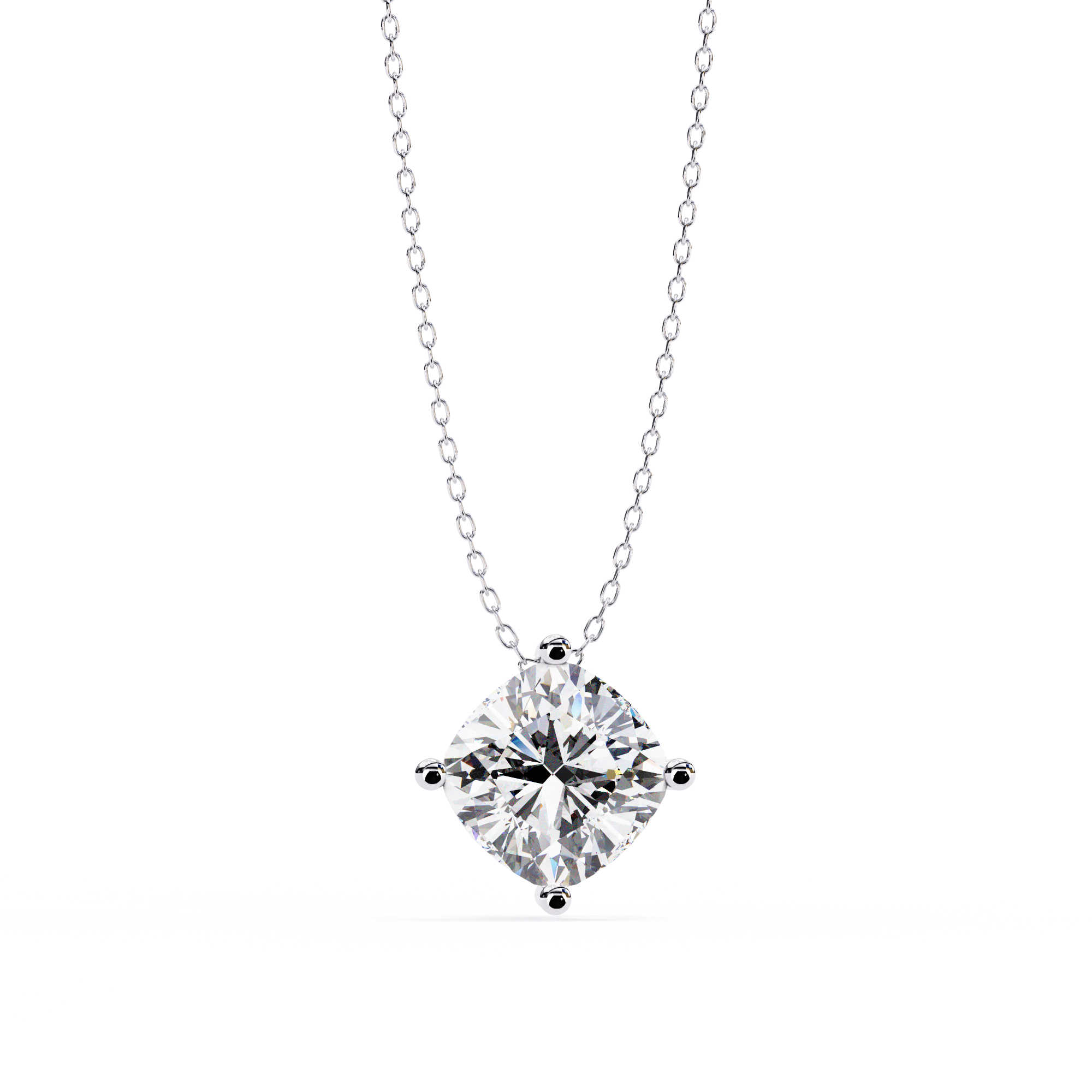 Elongated Pavé Bar Pendant