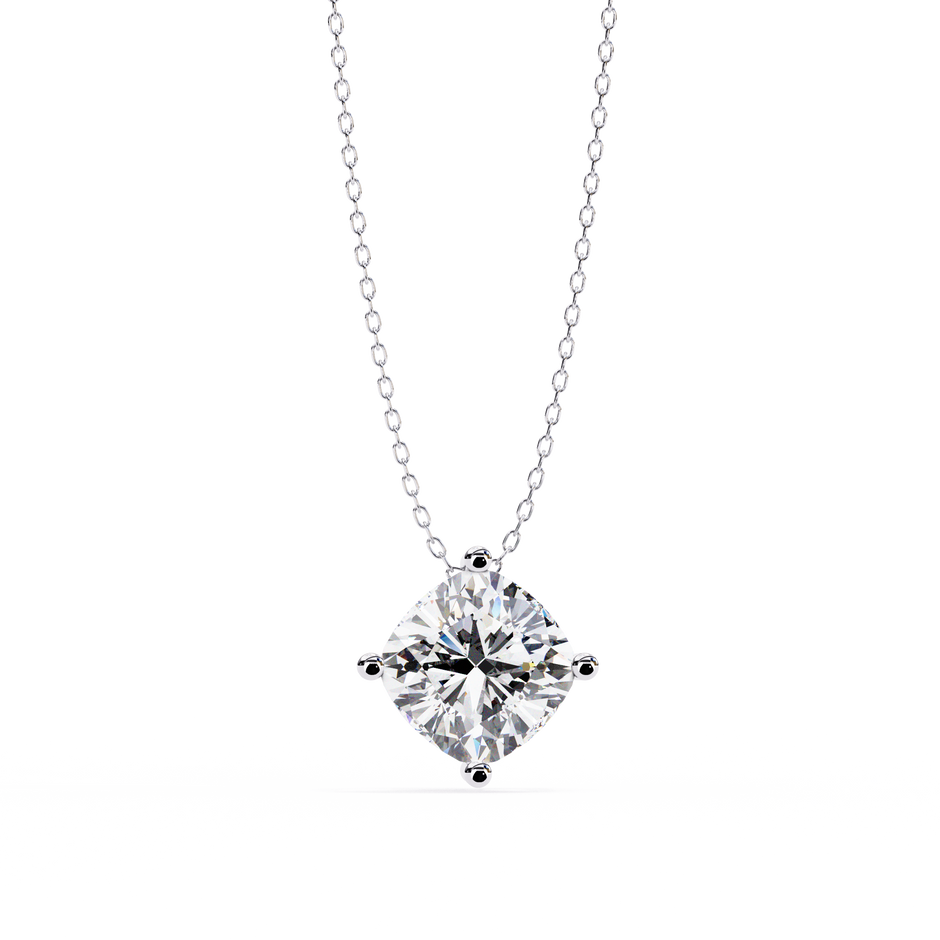 Elongated Pavé Bar Pendant
