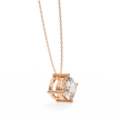 Elongated Pavé Bar Pendant
