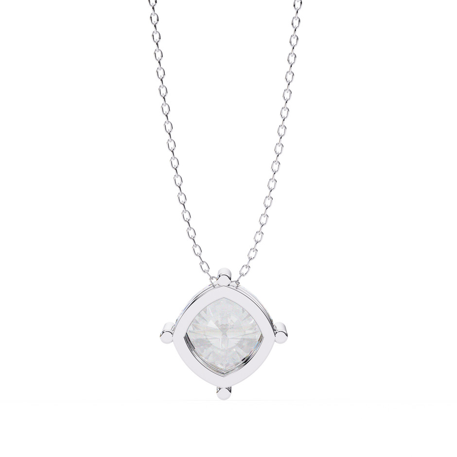 Elongated Pavé Bar Pendant