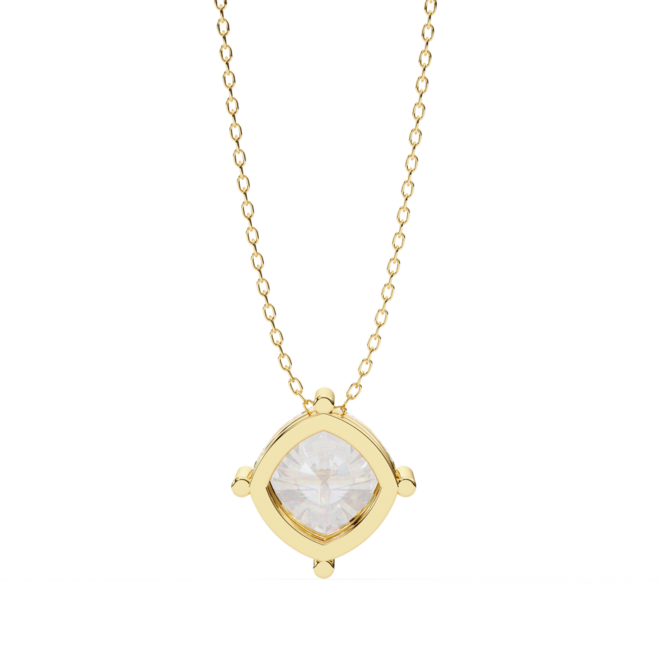 Elongated Pavé Bar Pendant