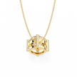 Elongated Pavé Bar Pendant