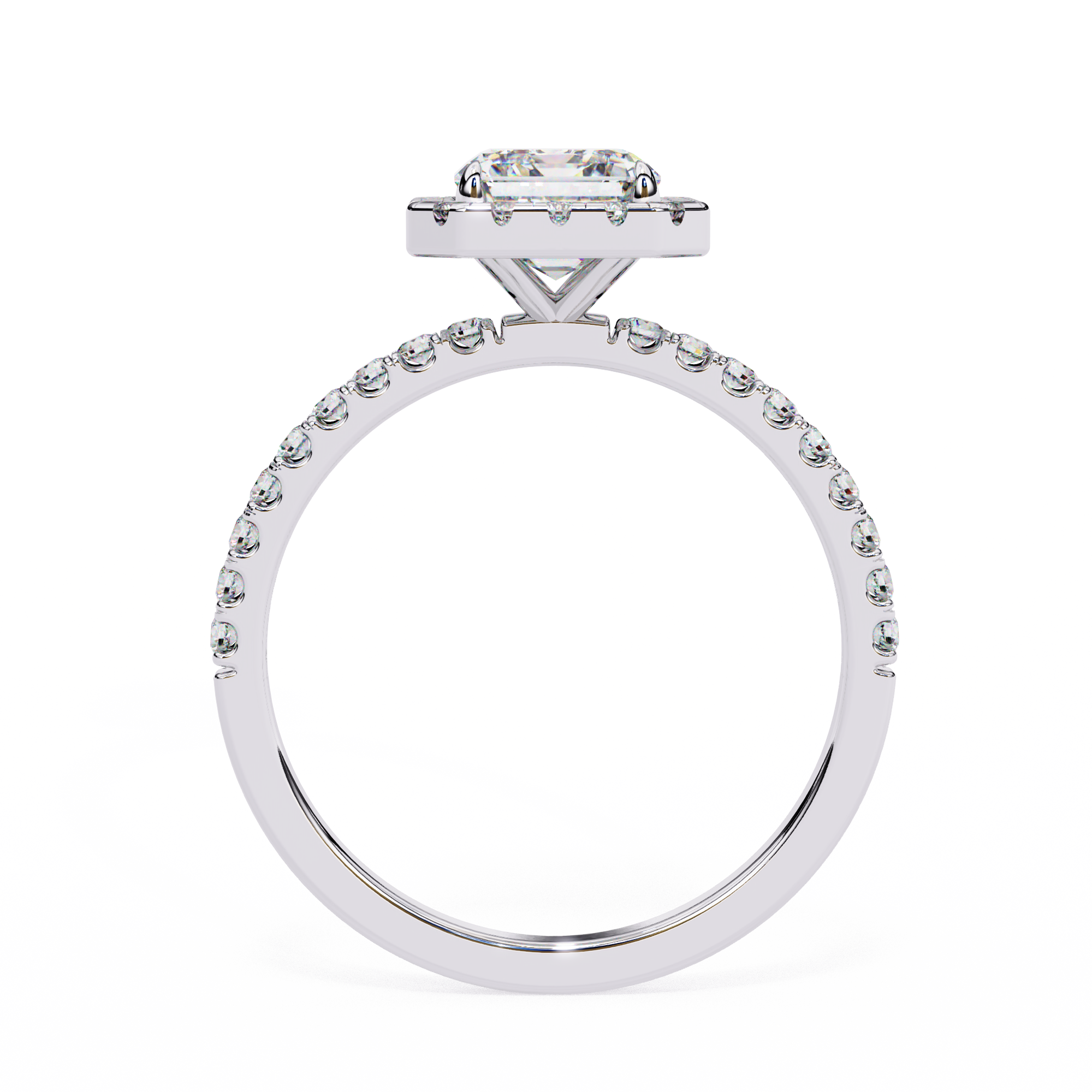 Oval-Cut Diamond Solitaire Ring in 10k–18k Gold