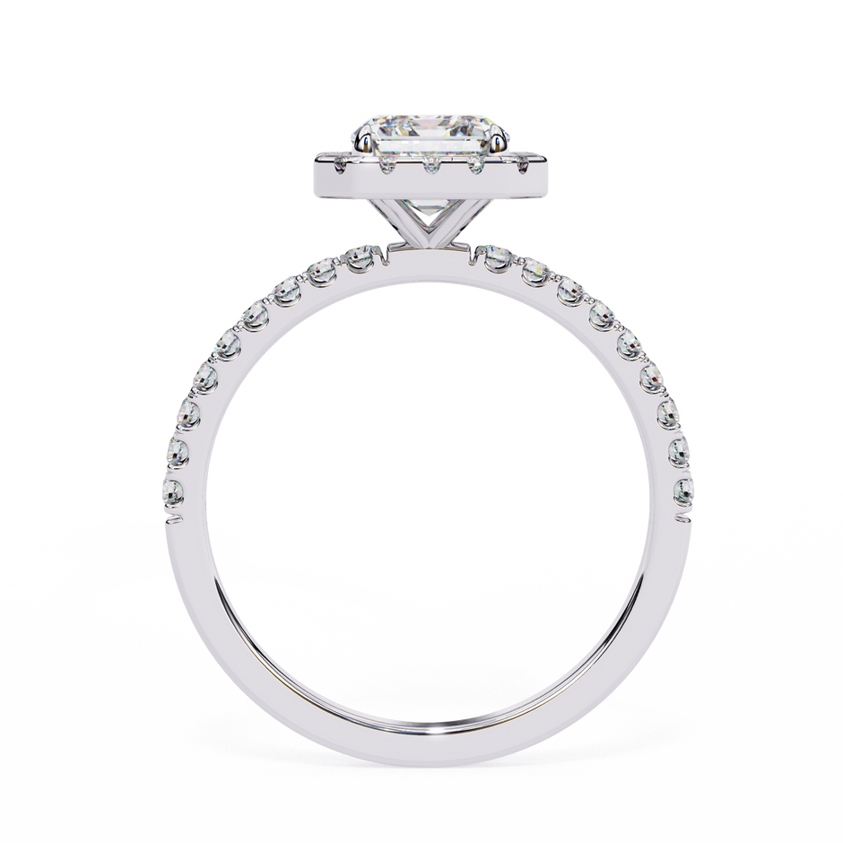 Oval-Cut Diamond Solitaire Ring in 10k–18k Gold