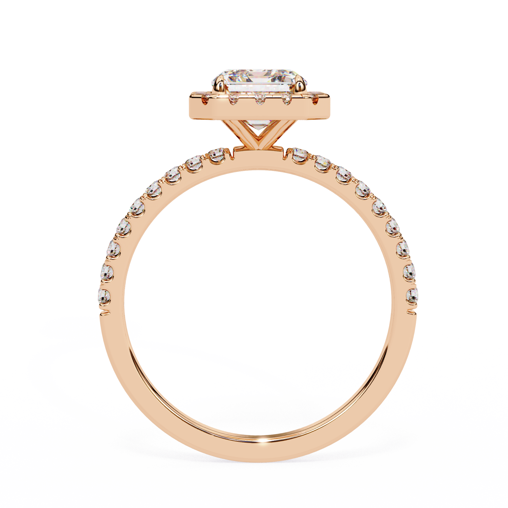Oval-Cut Diamond Solitaire Ring in 10k–18k Gold