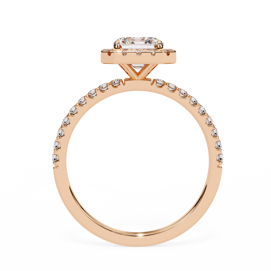 Oval-Cut Diamond Solitaire Ring in 10k–18k Gold