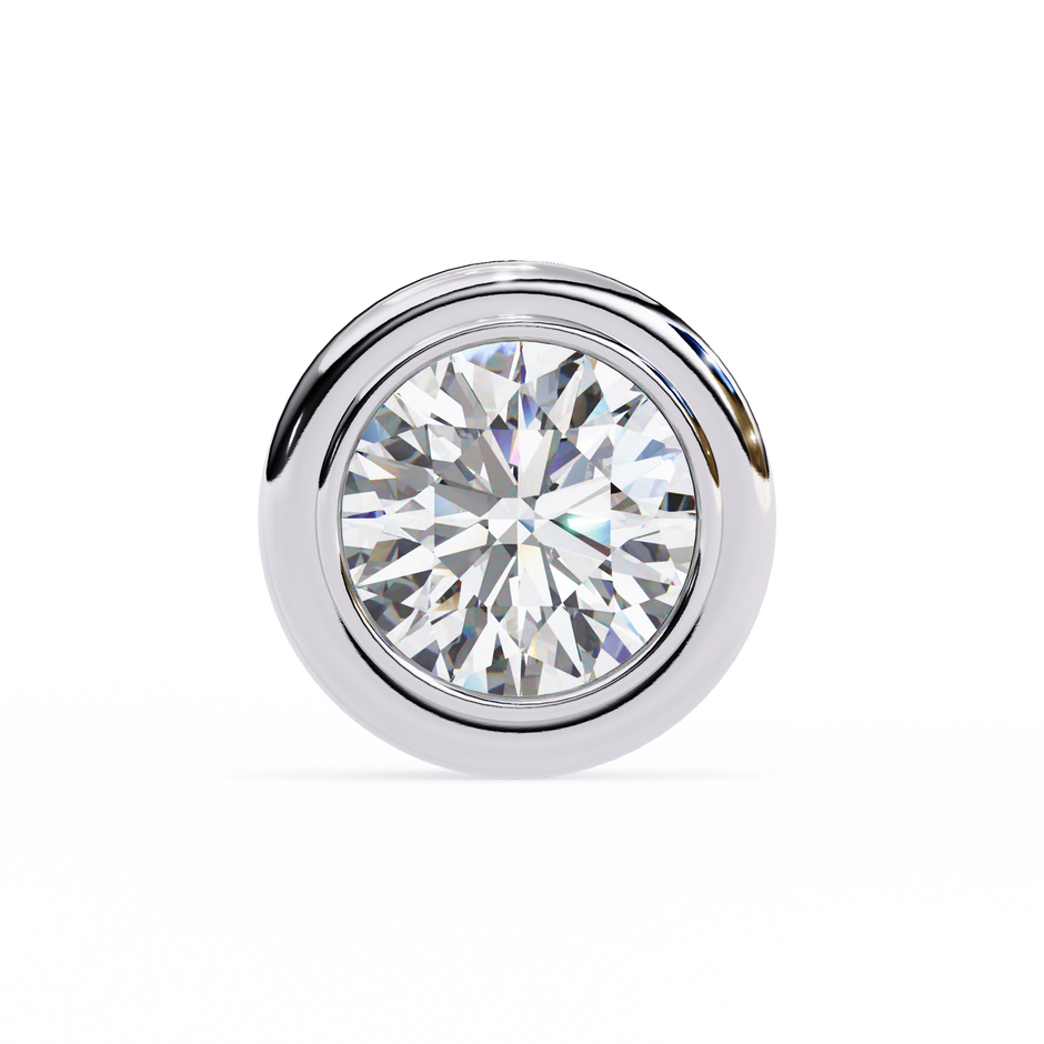 Imperial Grande Diamond Stud Earrings — 10k–18k Gold