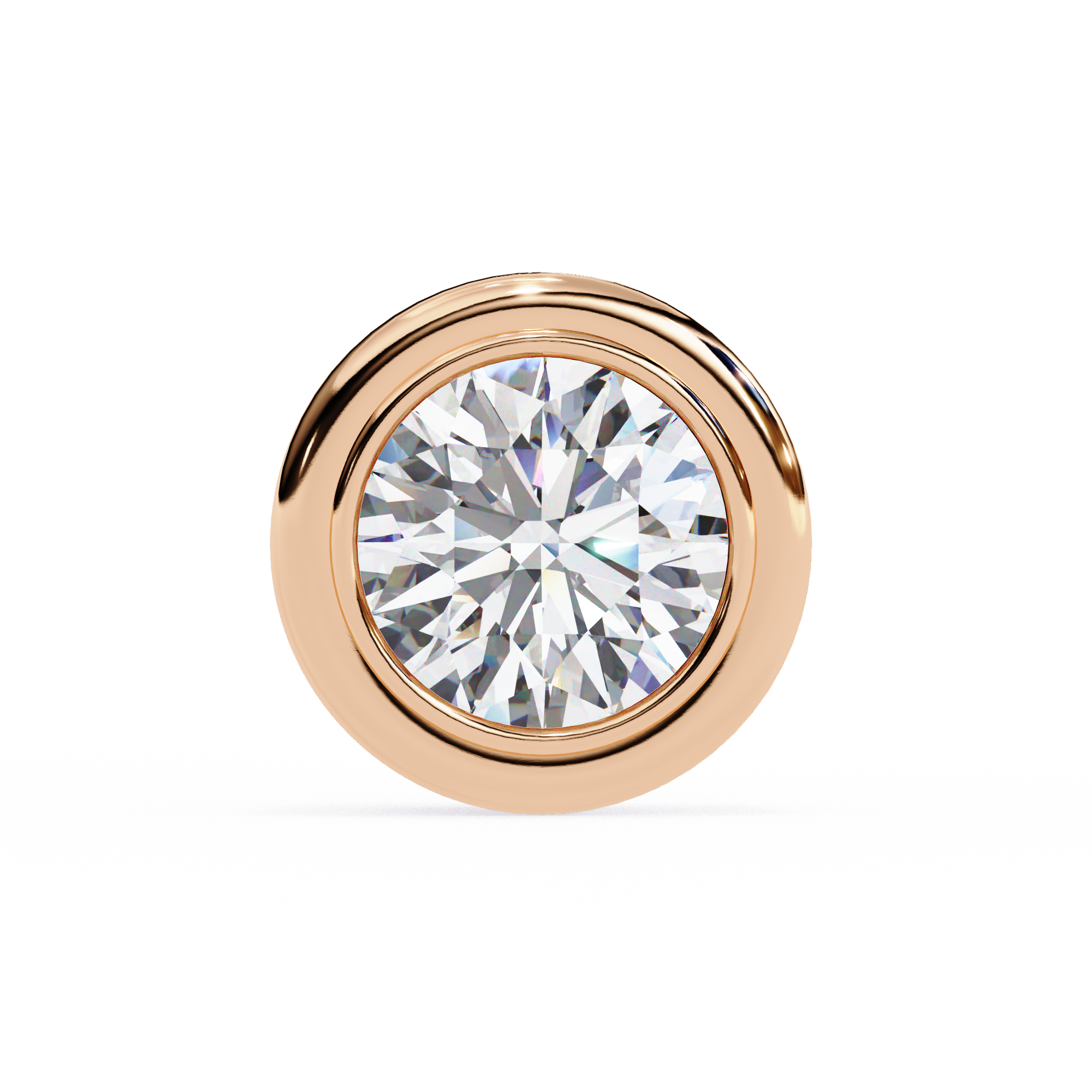 Imperial Grande Diamond Stud Earrings — 10k–18k Gold