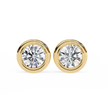 Imperial Grande Diamond Stud Earrings — 10k–18k Gold
