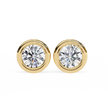Imperial Grande Diamond Stud Earrings — 10k–18k Gold
