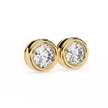 Imperial Grande Diamond Stud Earrings — 10k–18k Gold