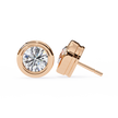 Imperial Grande Diamond Stud Earrings — 10k–18k Gold
