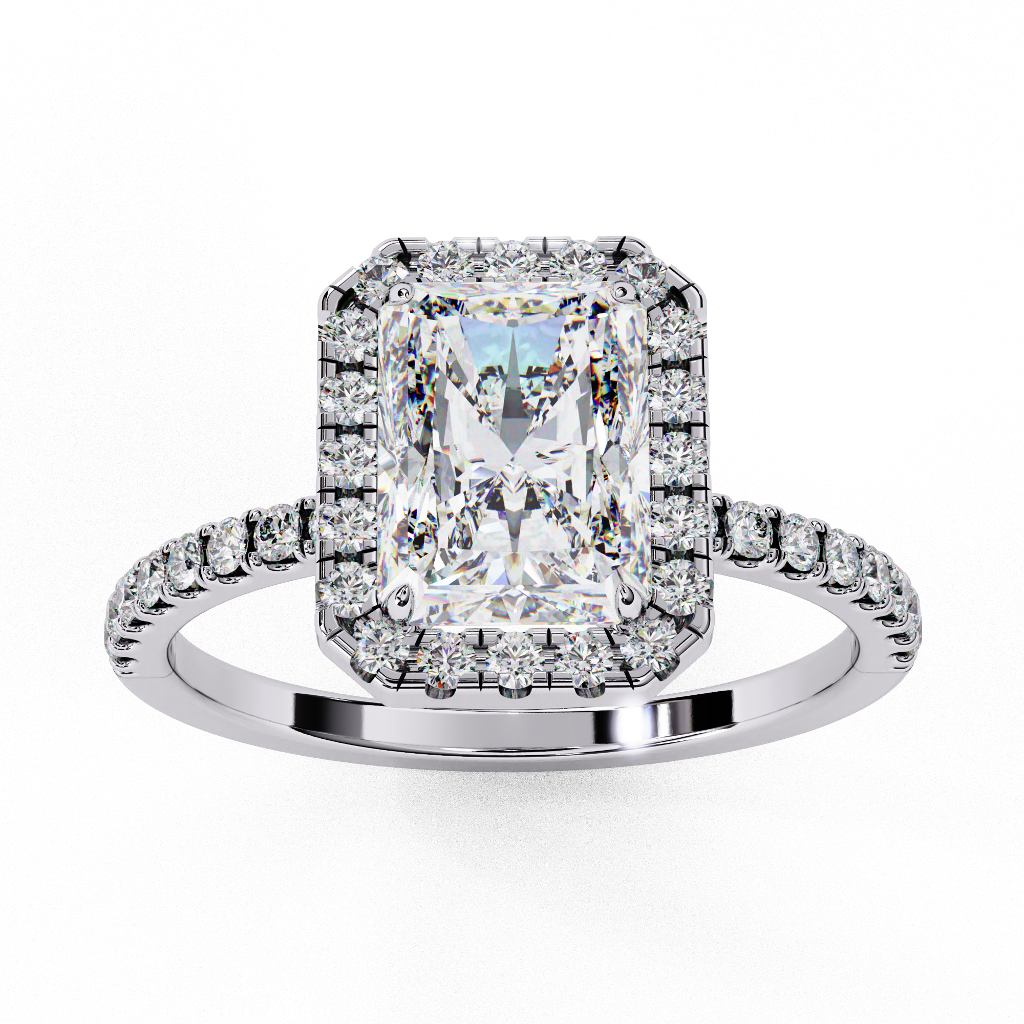Oval-Cut Diamond Solitaire Ring in 10k–18k Gold